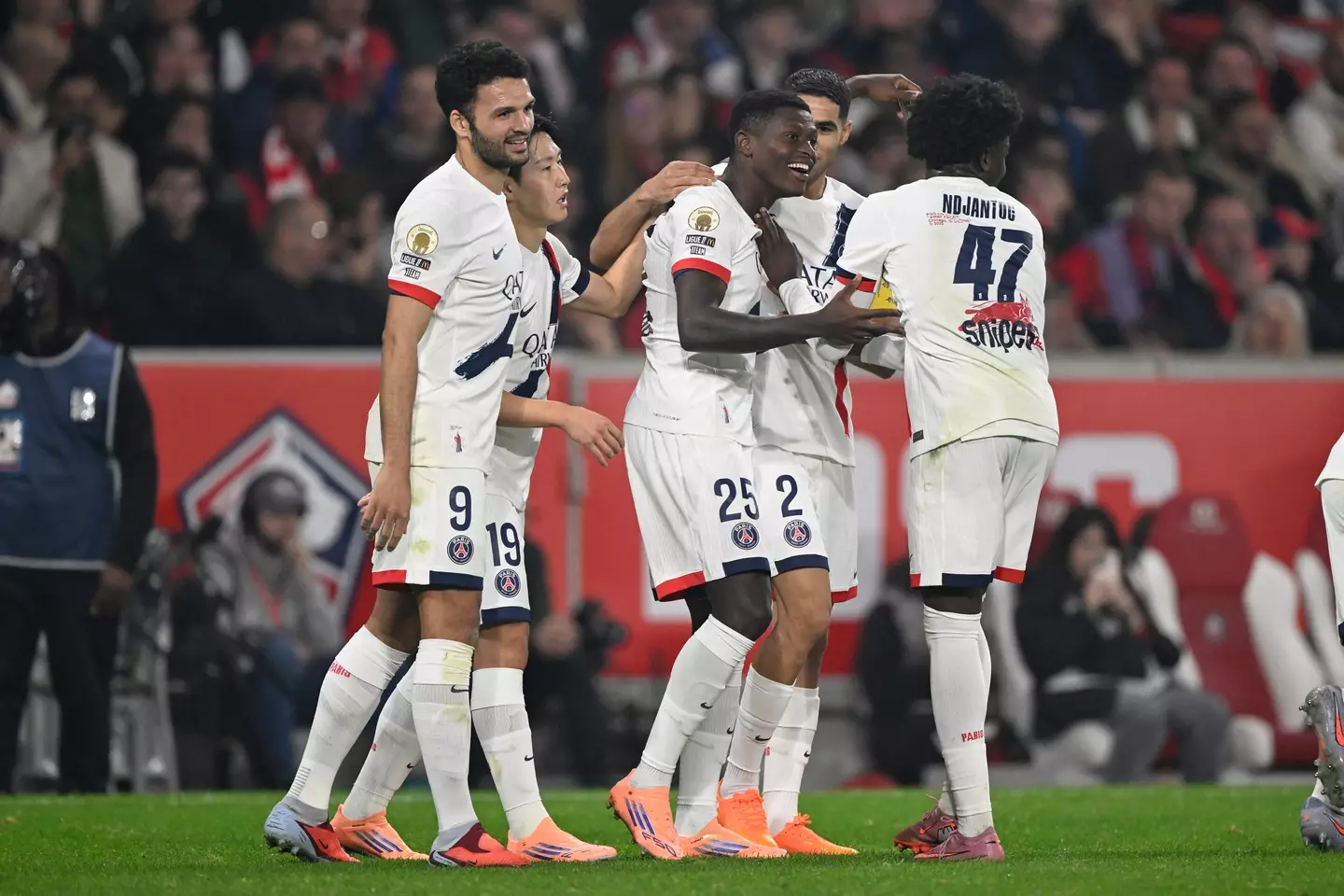 Mendes has been one of PSG's standout performers this season. Image credit: Getty