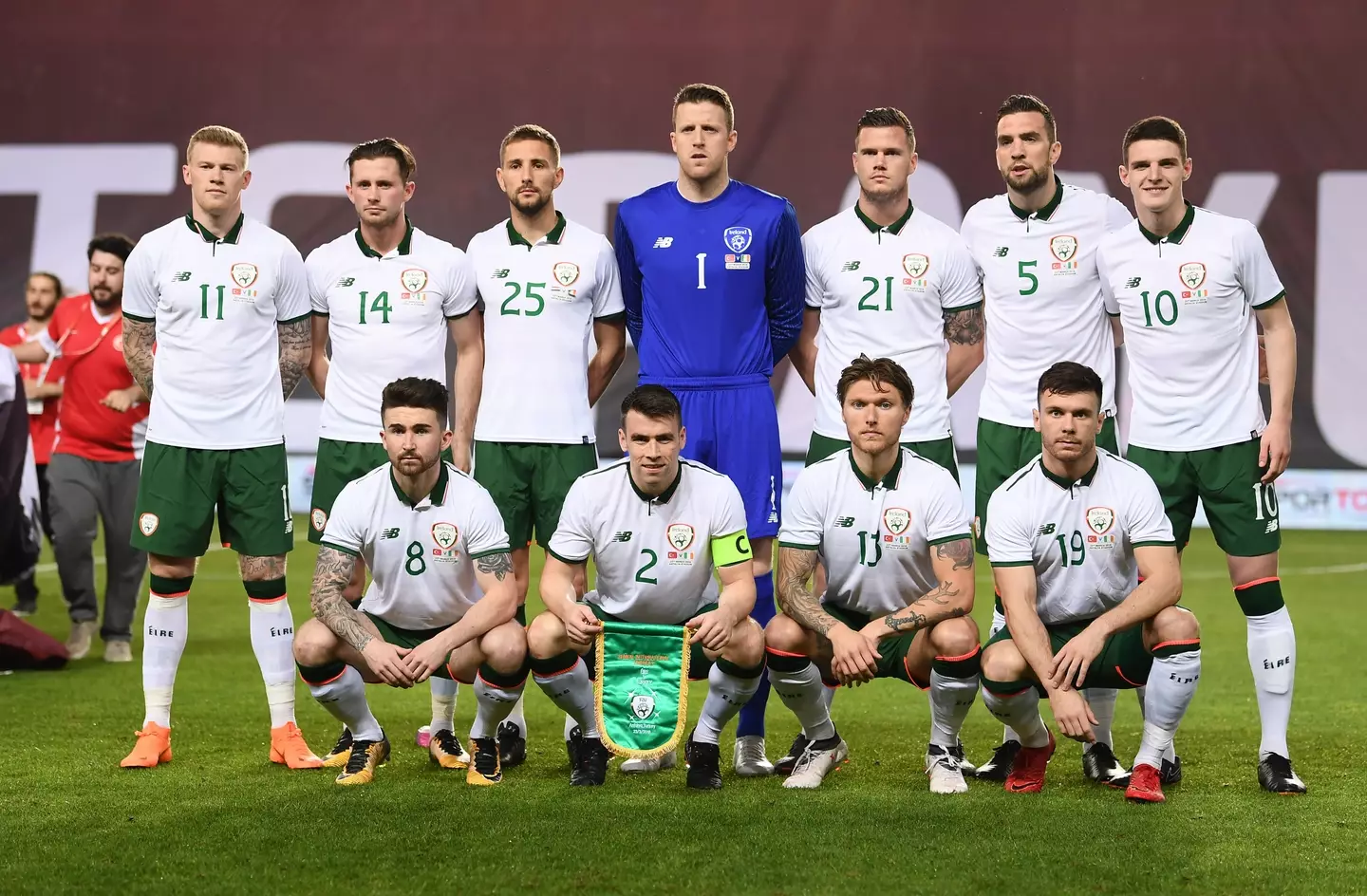 McClean played with Rice before the latter switched his international allegiance to England (Getty)