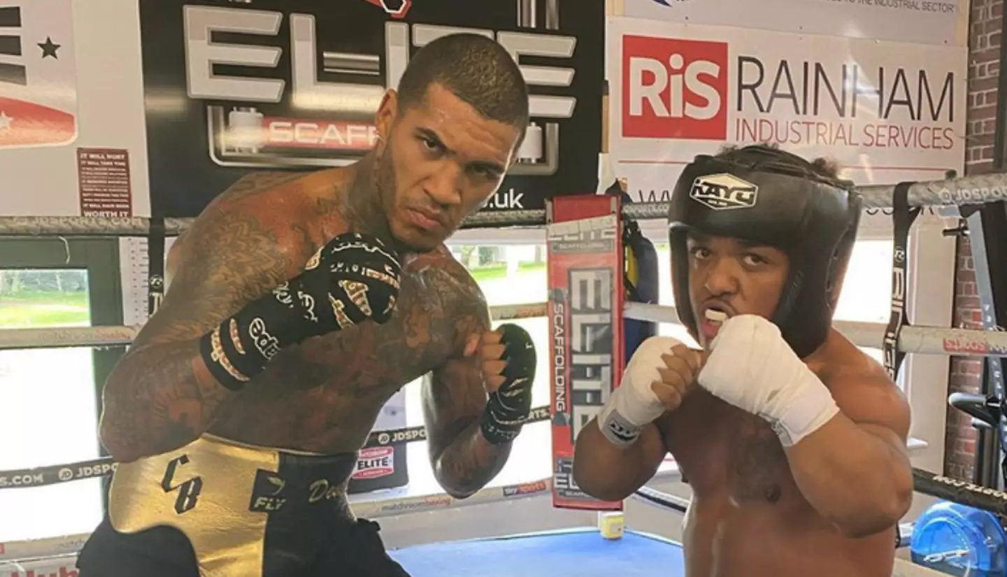 Likkleman has previously trained with professional boxer Conor Benn 