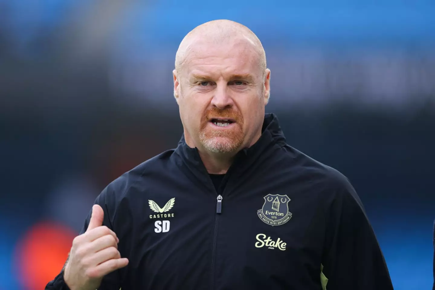 Sean Dyche managed Everton for 83 matches. (Image: Getty)