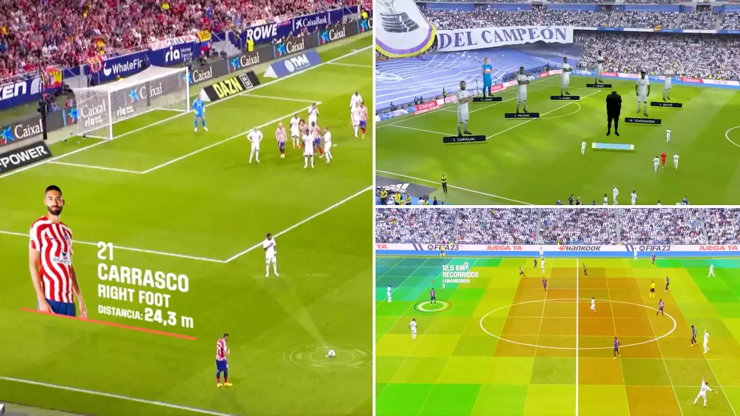 La Liga set to show in-game graphics straight from a video game next season