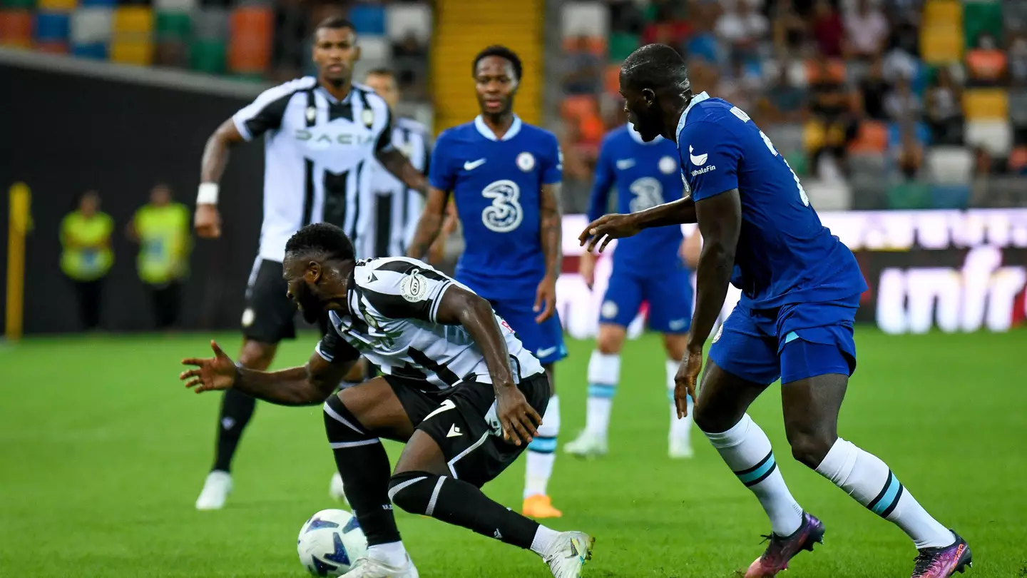 Chelsea in action against Udinese. (Alamy)