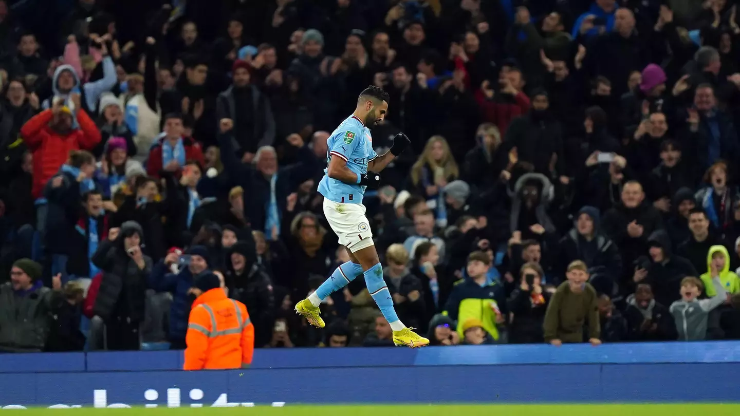 Riyad Mahrez, Manchester City.