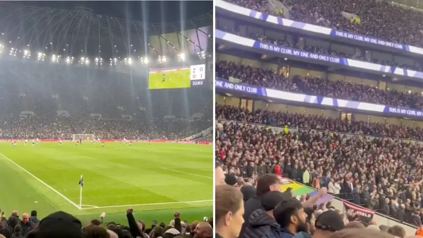 Man United fans sing 'Harry Kane we'll see you in June' after dominating against Spurs