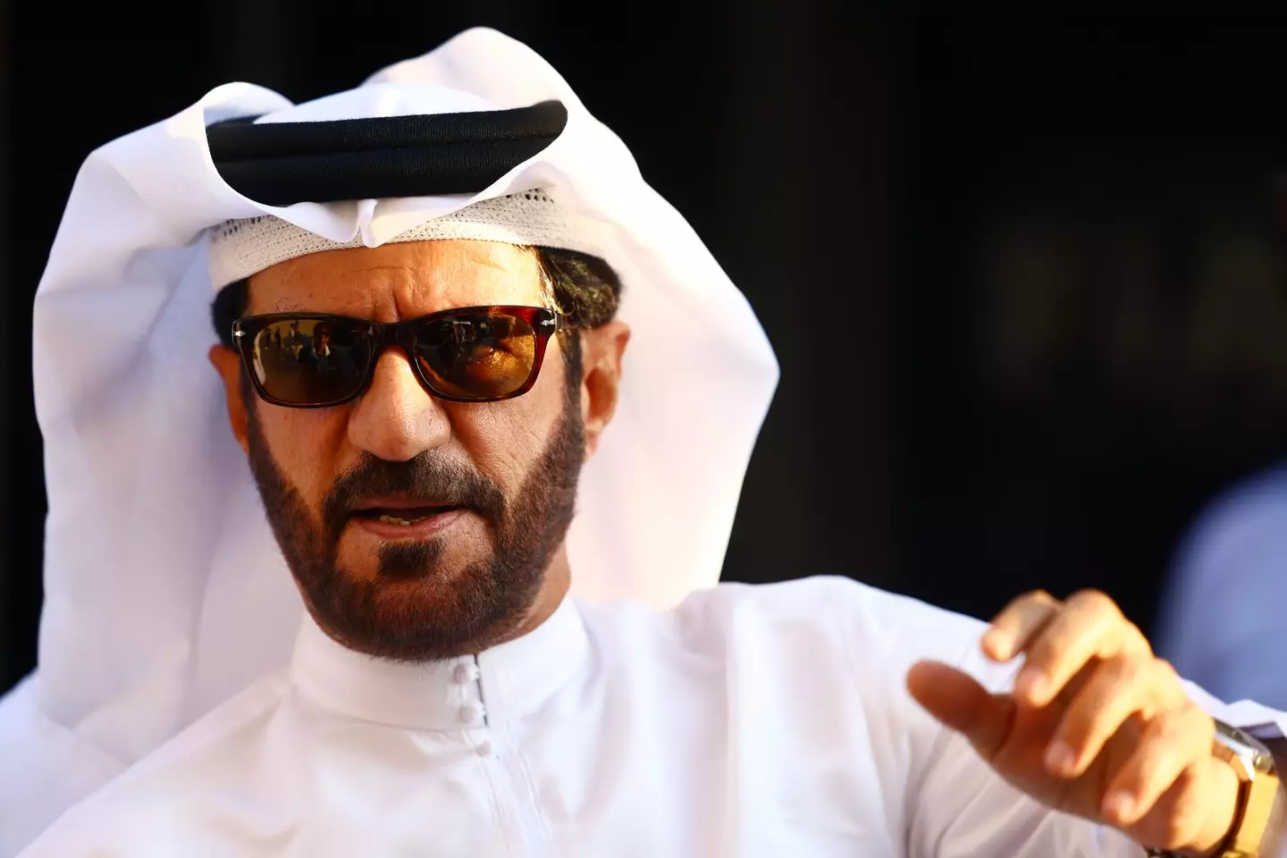 Mohammed Ben Sulayem is the president of the FIA. Image: Getty
