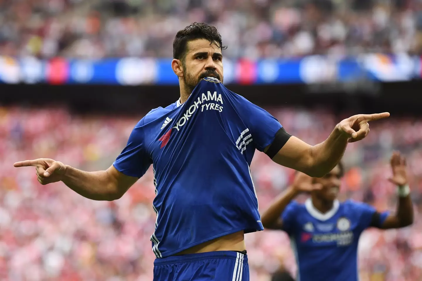 Costa does not speak highly of Antonio Conte. Image: Getty