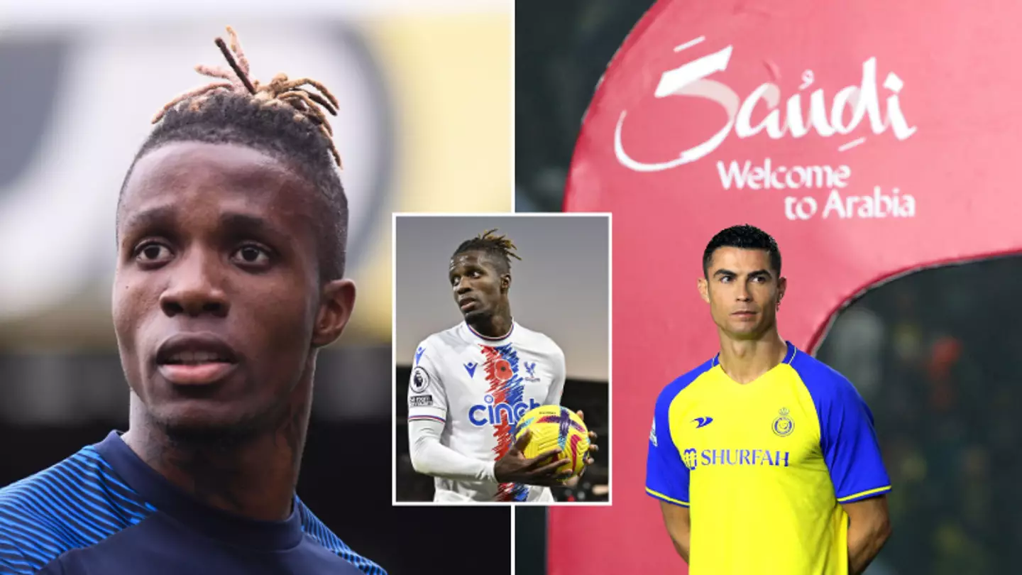 Wilfried Zaha is 'open' to the idea of joining Cristiano Ronaldo in Saudi Arabia