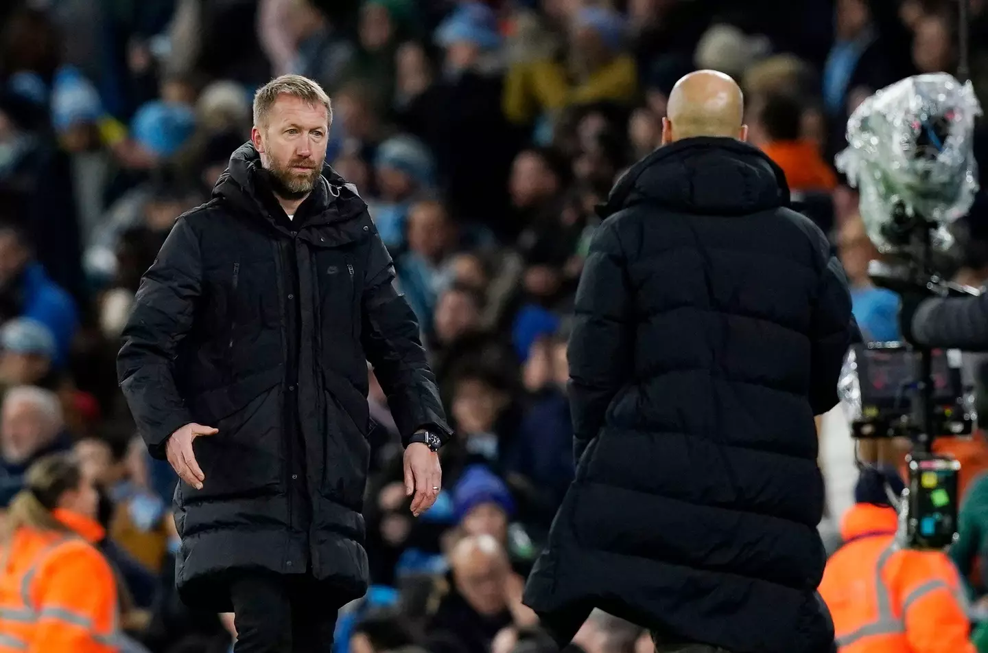 Chelsea manager Graham Potter was outclassed by Manchester City boss Pep Guardiola in the FA Cup.