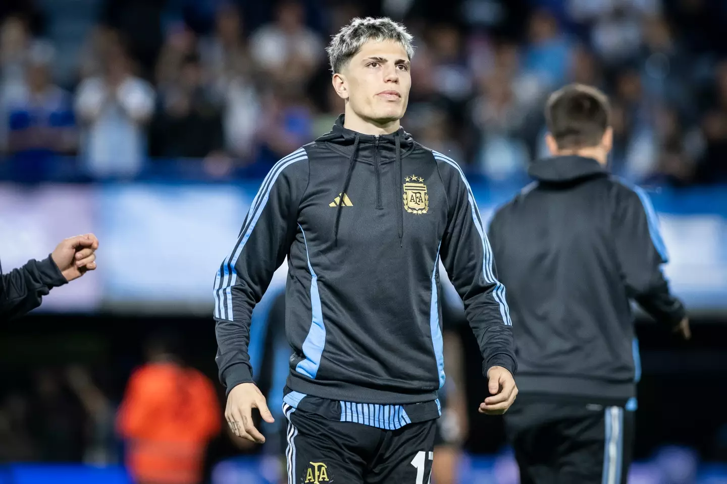 Alejandro Garnacho in the Argentina squad. Image: SOPA Images / Contributor via Getty