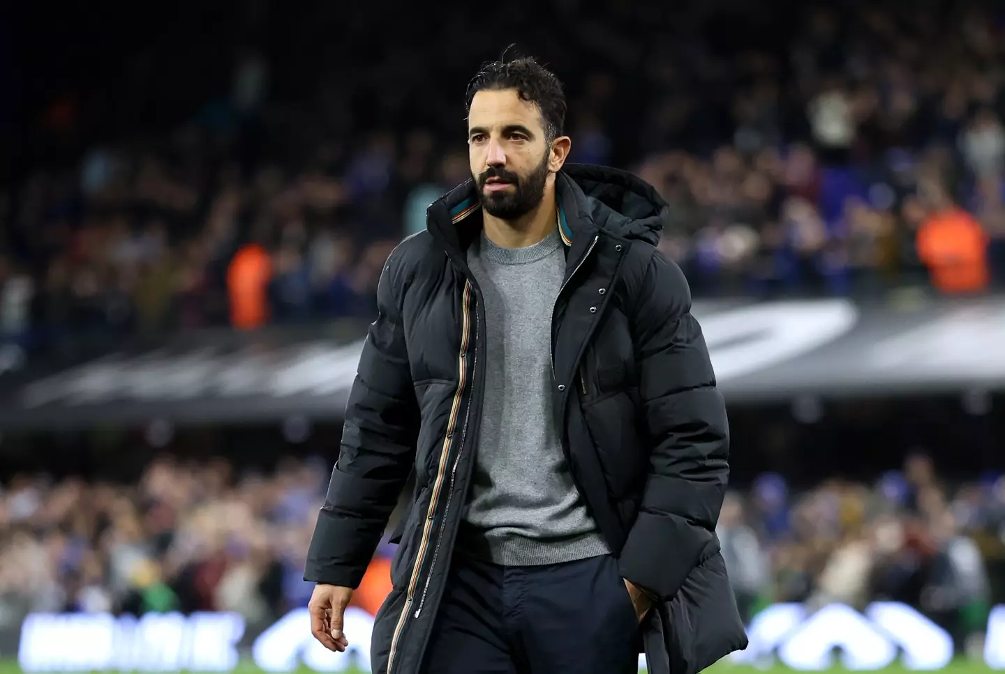 Ruben Amorim's first game as Manchester United boss was a draw. Image: Getty