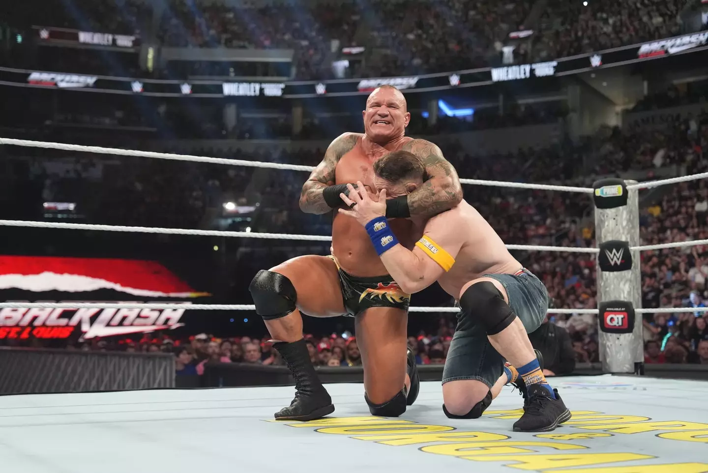 John Cena took on Randy Orton.