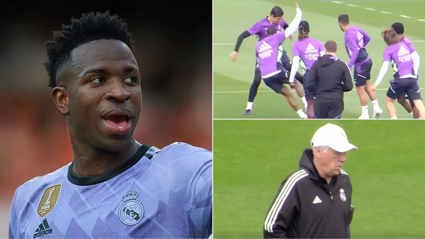 Vinicius Junior misses Real Madrid training amid Carlo Ancelotti's update on player's future