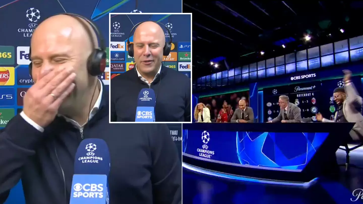 Arne Slot shows different side to personality and leaves CBS Sports panel in stitches during brilliant segment with Liverpool manager