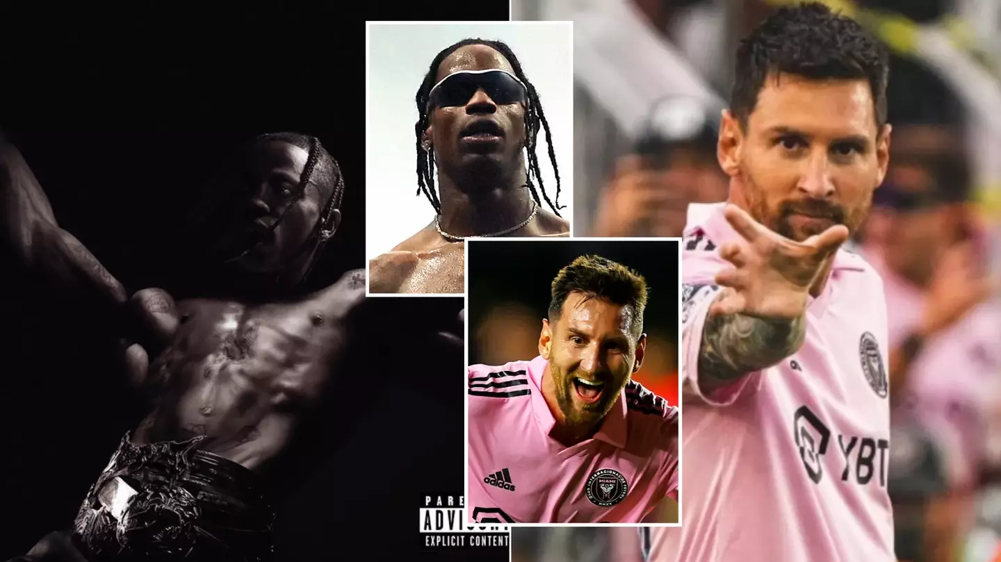 Lionel Messi lyric featured in Travis Scott's blockbuster 'Utopia' album, his influence is unmatched