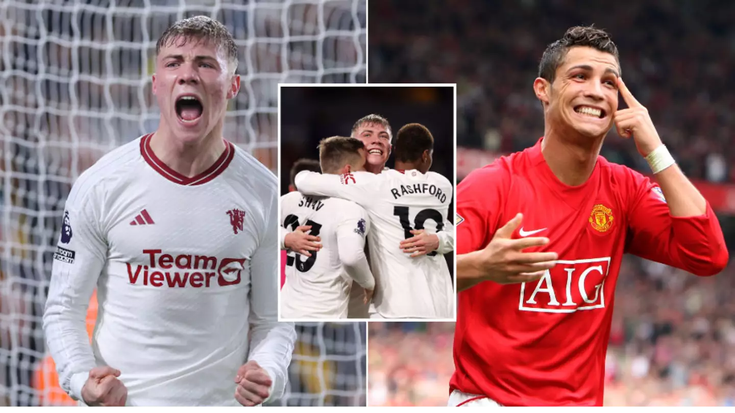 Rasmus Hojlund broke Cristiano Ronaldo's Man Utd record during win vs Wolves