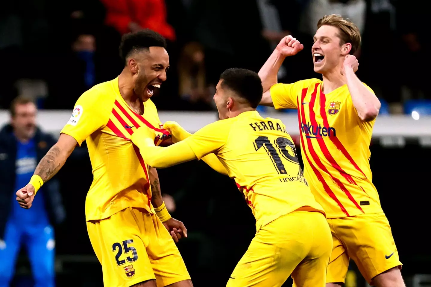 Barcelona ran out 4-0 winners at the Bernabeu (Image: PA)