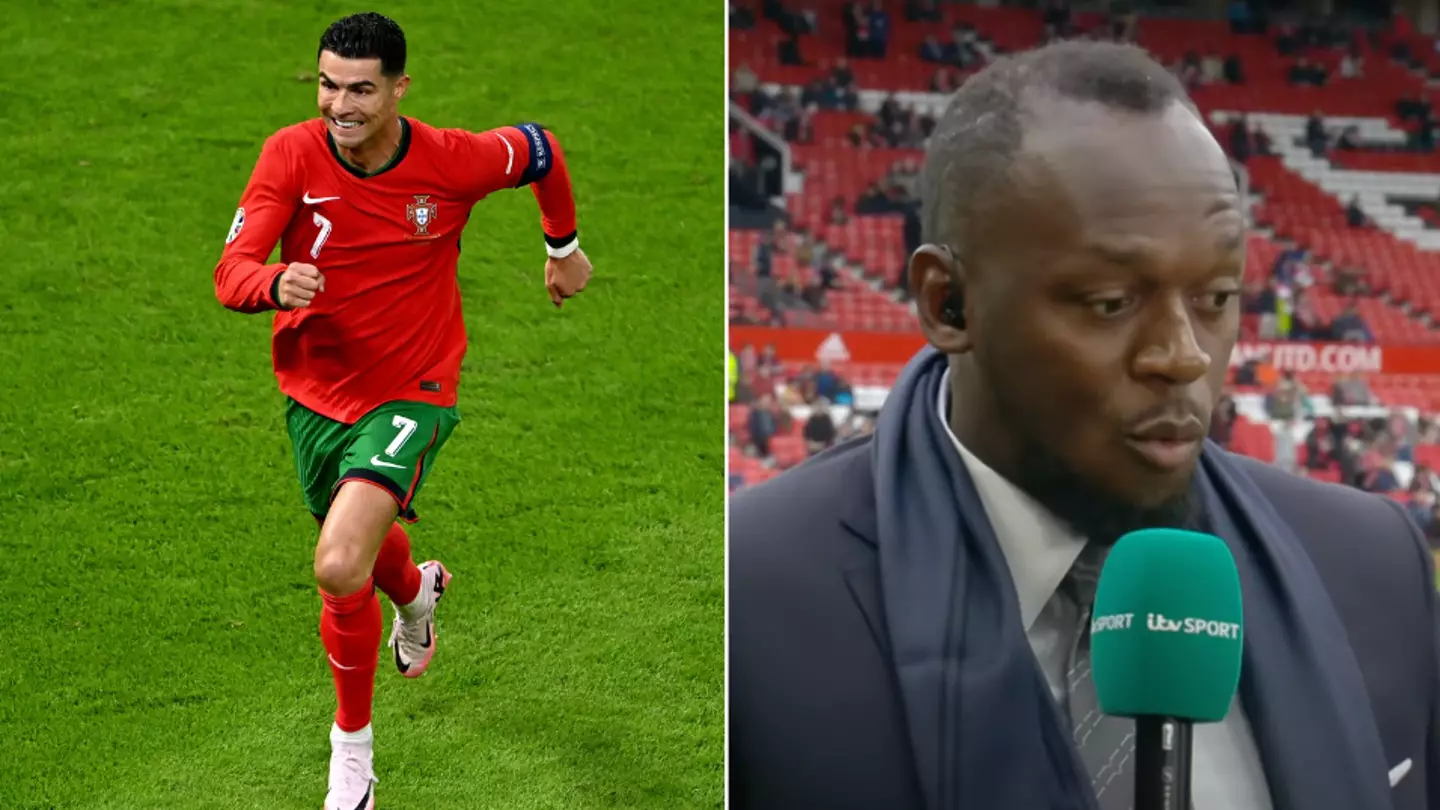 Usain Bolt didn't hesitate when asked if Cristiano Ronaldo could beat him in a race