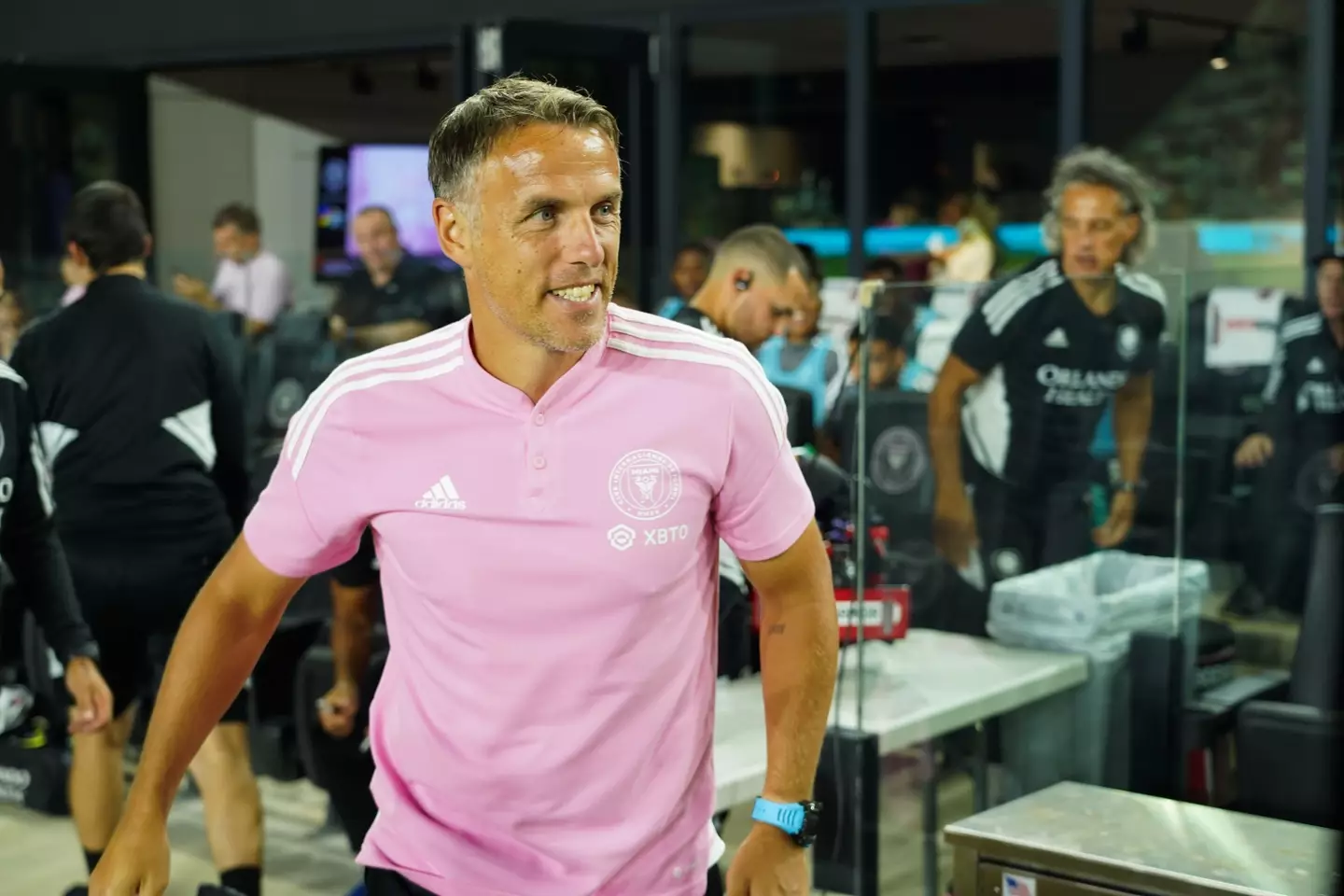 Messi could be playing under Phil Neville next season (Image: Alamy)