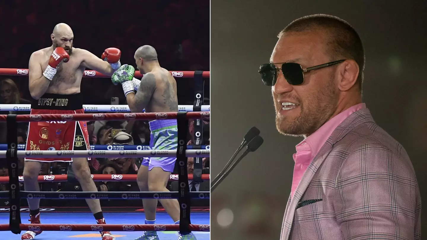Conor McGregor makes bold claim about Tyson Fury after watching defeat to Oleksandr Usyk