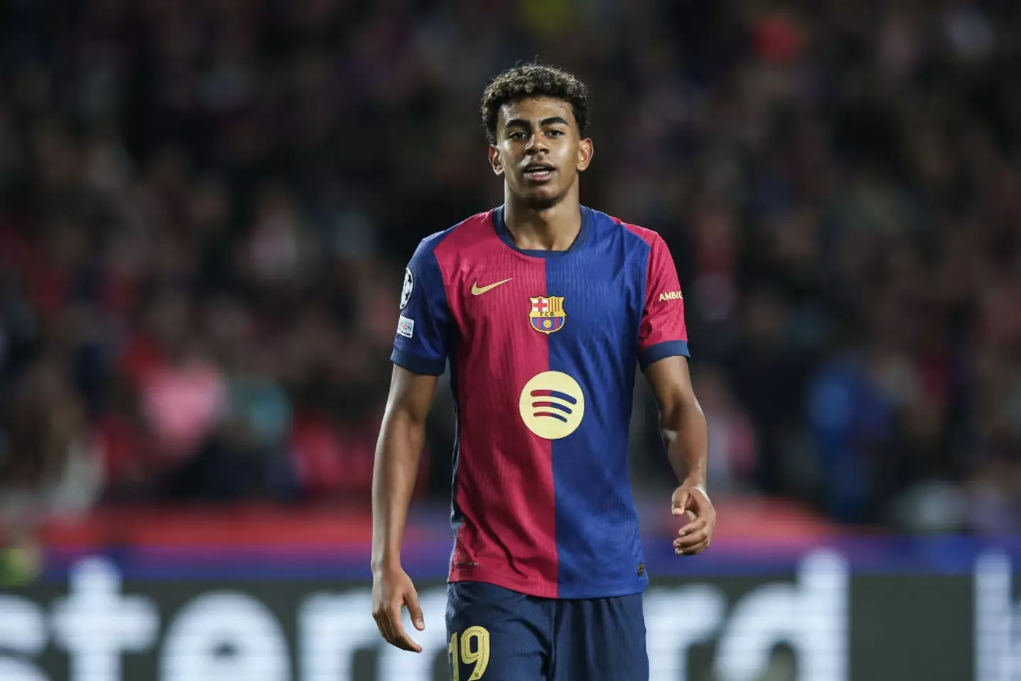 Yamal is being linked with two Premier League clubs (Image: Getty)