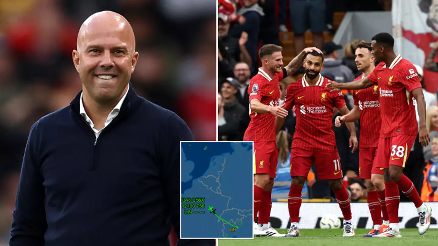 Liverpool fans convinced the club is about to make shock signing as flight tracked to the UK