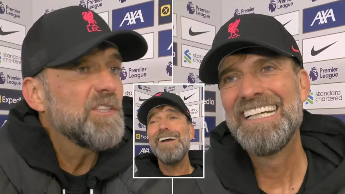 Jurgen Klopp gave an extremely emotional interview after Everton win, says he's in 'love' with Liverpool fans