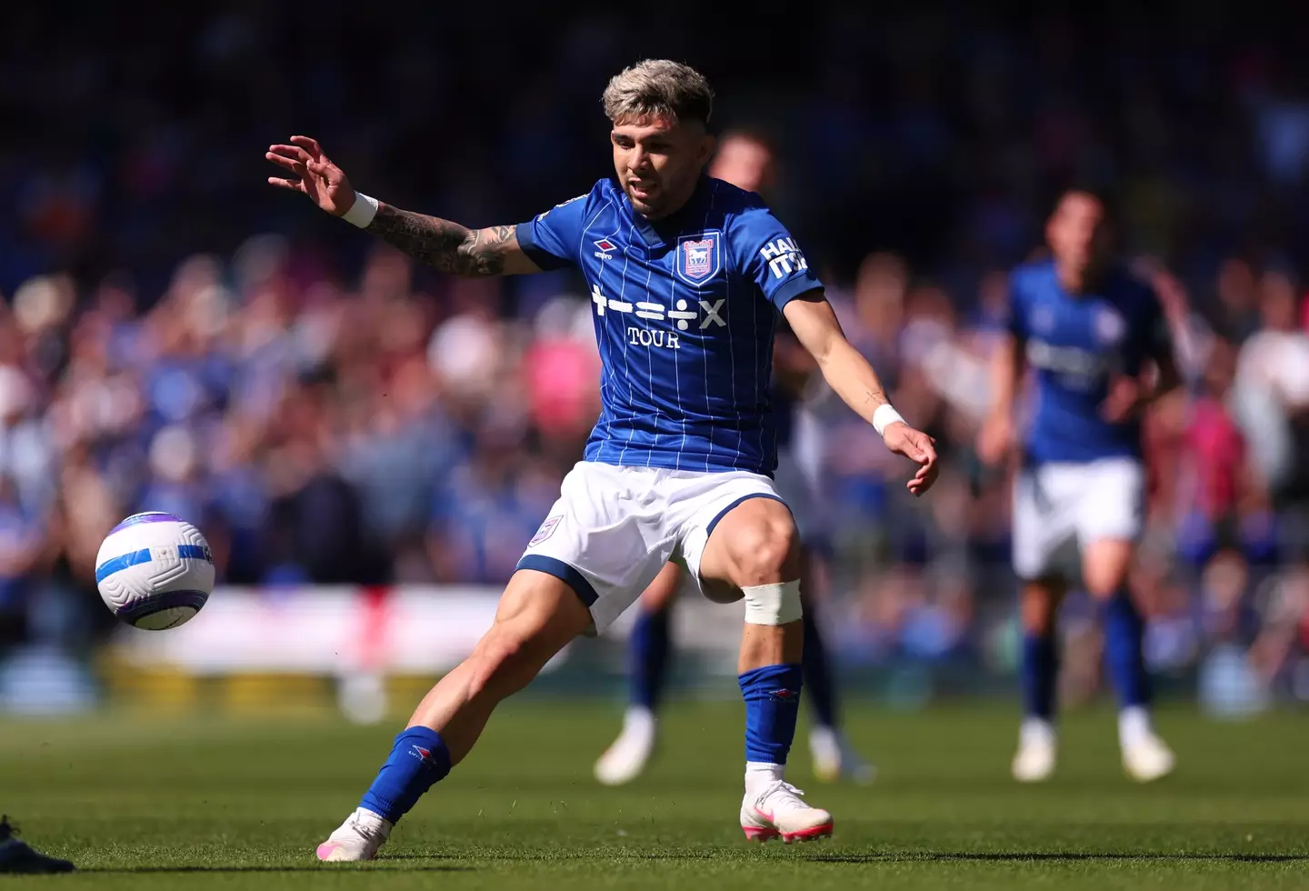 Enciso spent time on loan at Ipswich last season. Image credit: Getty