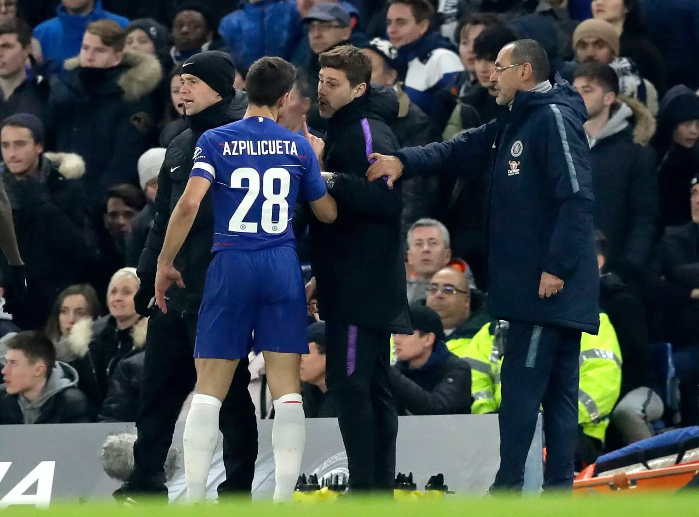 Pochettino has plenty of experience of Chelsea. Image: Alamy