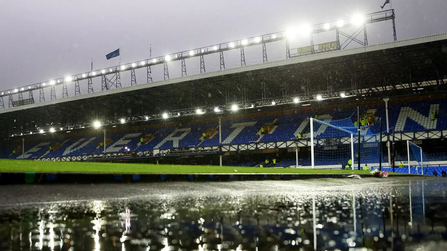 Everton fan spends savings on 10,000-mile trip for Liverpool clash only to see it called off due to Storm Darragh