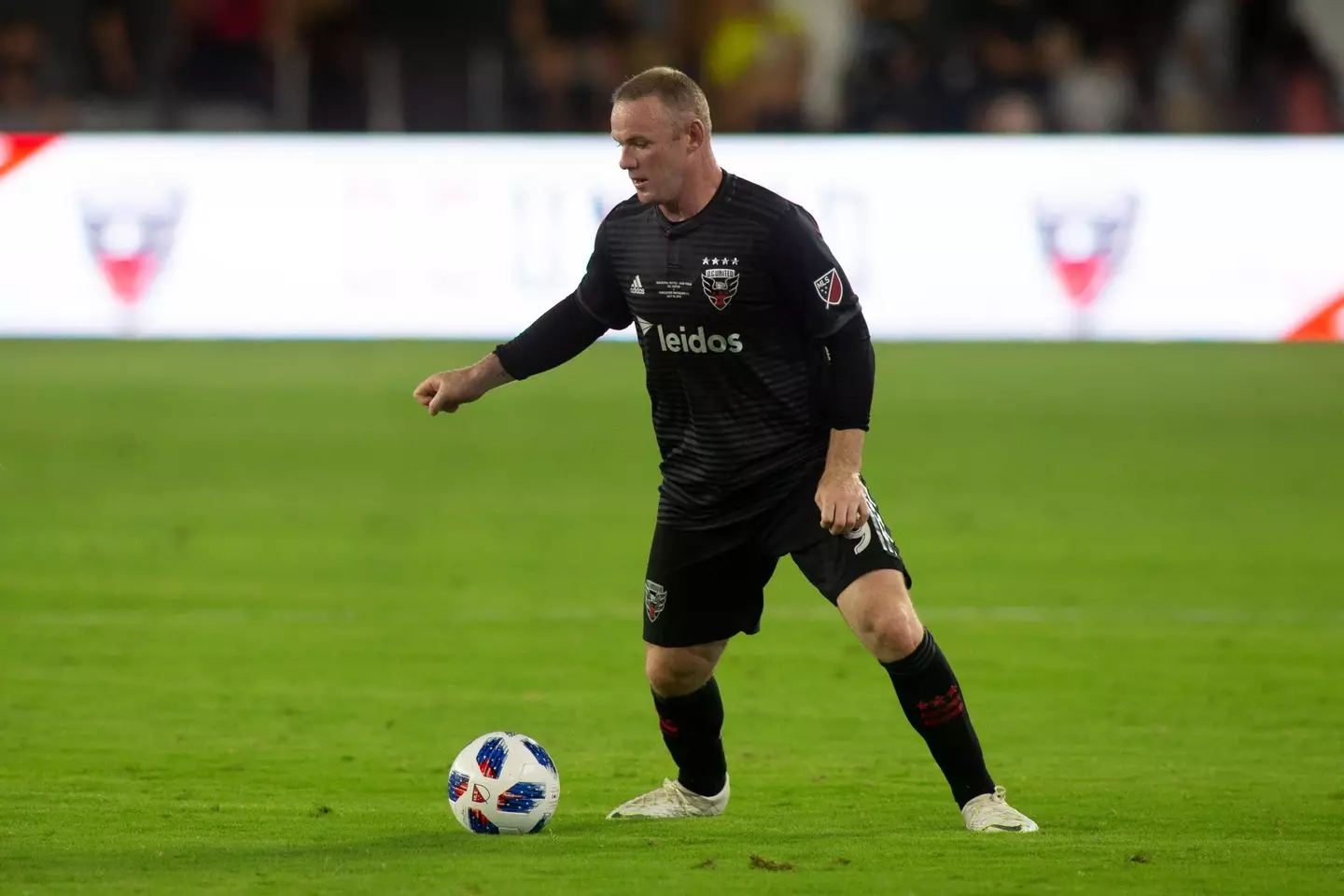 Wayne Rooney in action for DC United in 2018. Image