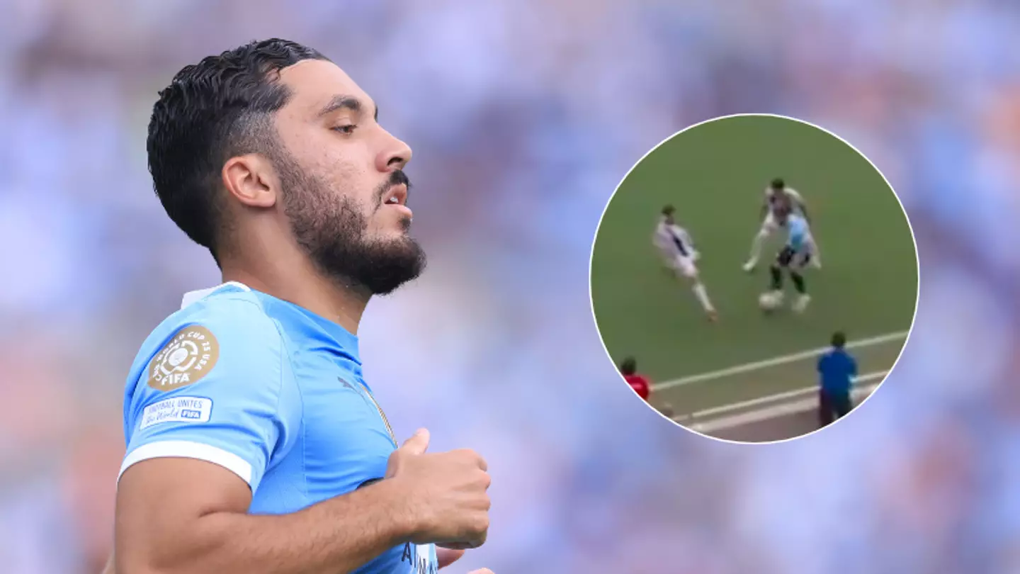 A compilation of Rayan Cherki's cameo for Man City in their Club World Cup clash against Juventus is going viral