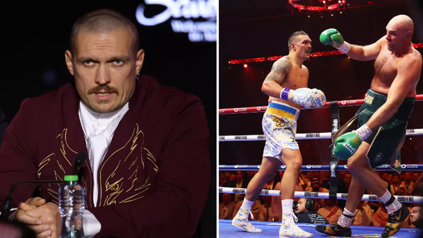 Oleksandr Usyk banned from using 'mental tactic' in Tyson Fury rematch after confusing incident in first fight