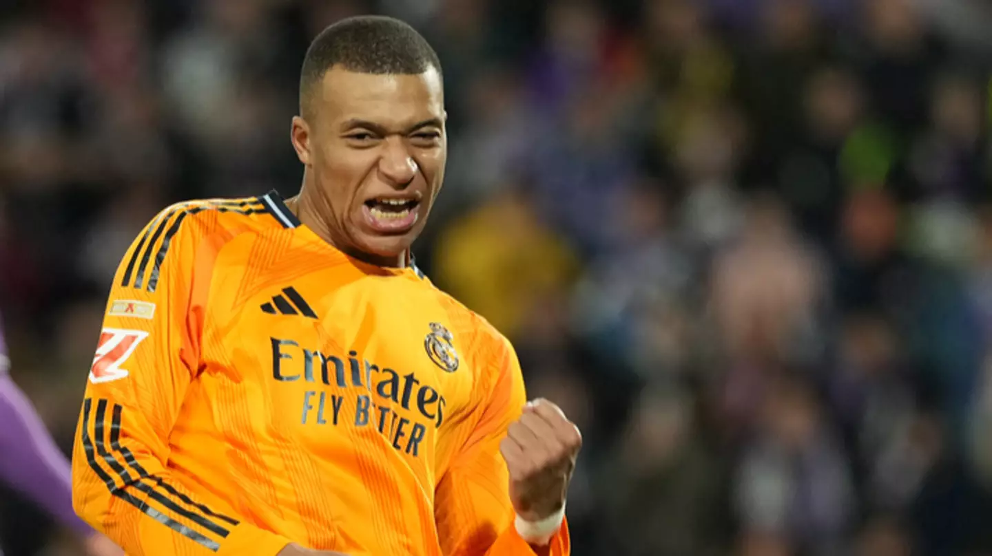 Kylian Mbappe scored a hat-trick against Man City (Image: Getty)
