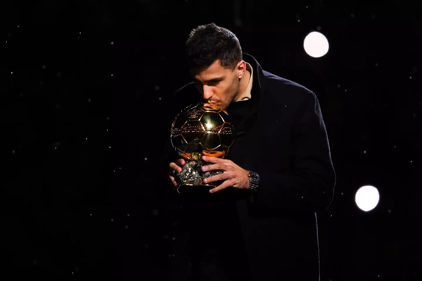 Rodri is the current holder of the Ballon d'Or. Image: Getty