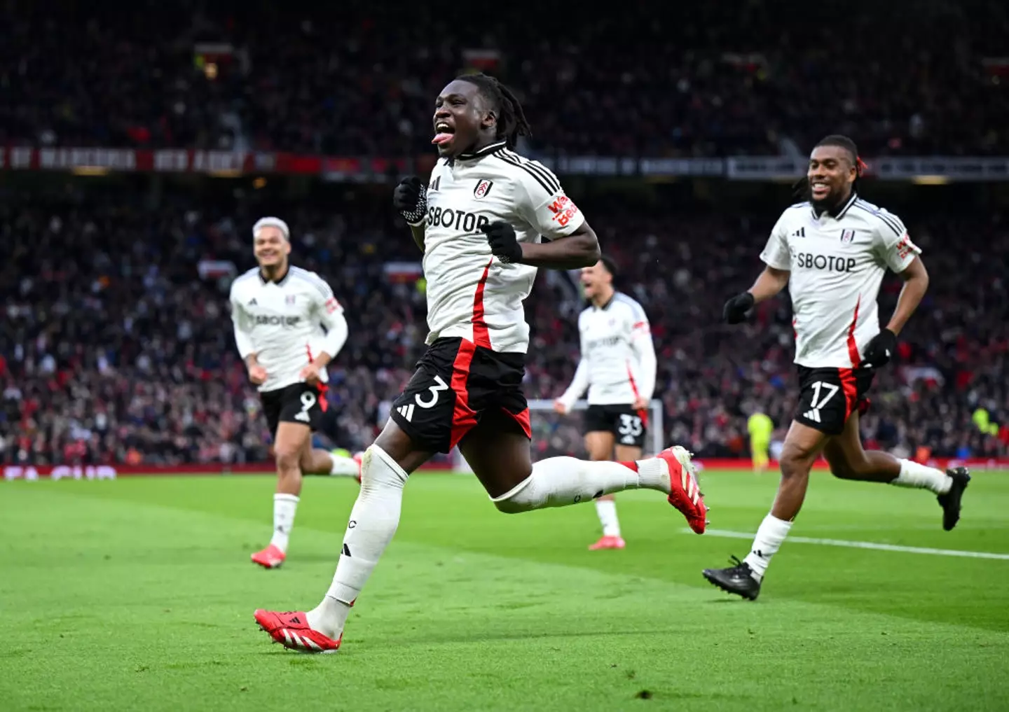 Calvin Bassey scored for Fulham on Sunday (Credit:Getty)