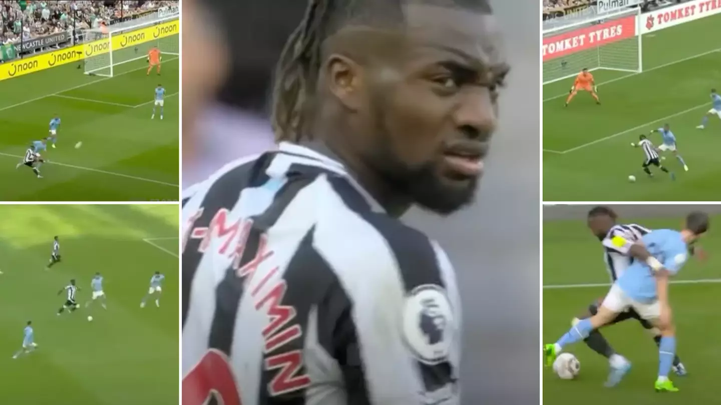 Allan Saint-Maximin's individual highlights vs Man City sum up why he's the Premier League's ultimate showman