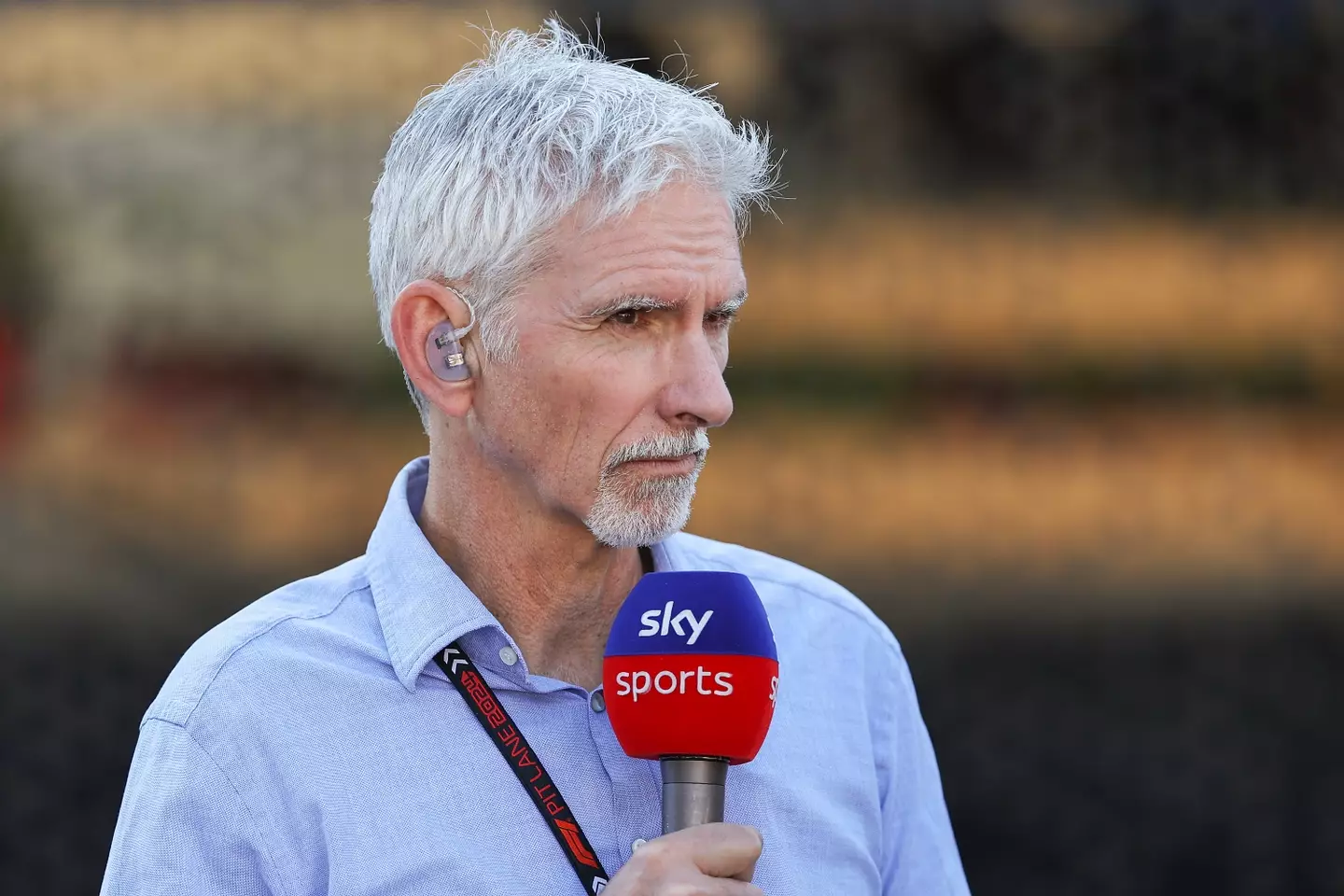 Damon Hill will leave Sky Sports at the end of the 2024 F1 season. Image