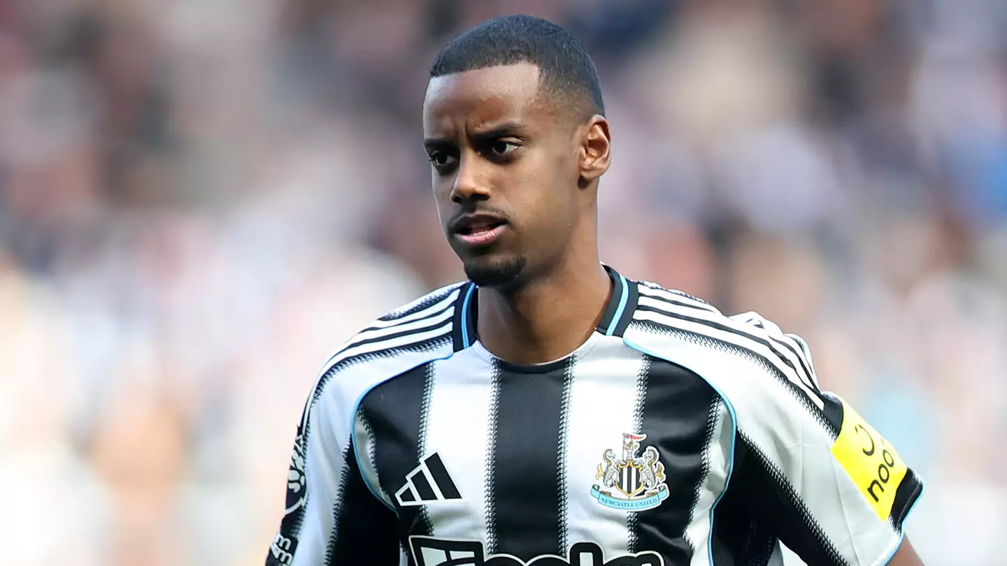 Newcastle star Alexander Isak has been linked with Liverpool all summer. (Image: Getty)