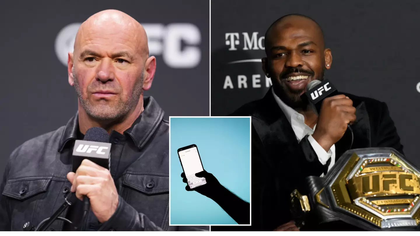 Dana White has shocking X-rated text messages about Jon Jones leaked