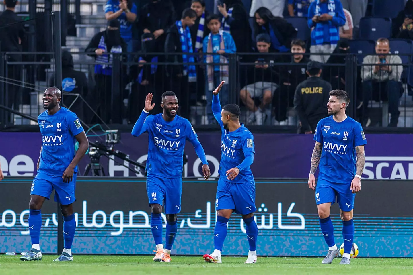 Al-Hilal are second in the Saudi Pro League (Credit:Getty)