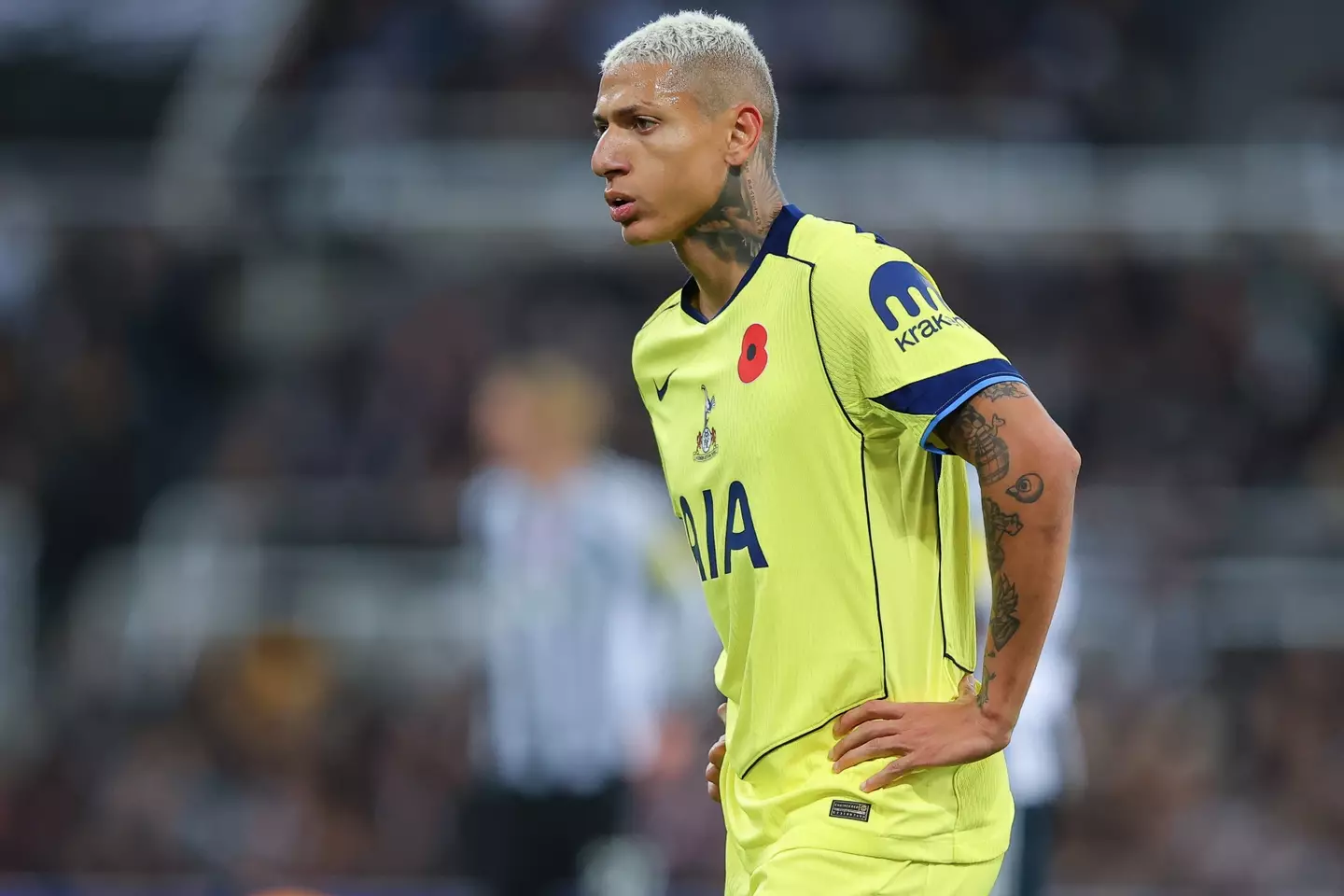 Richarlison has been linked with a move away from Spurs. Image: Getty