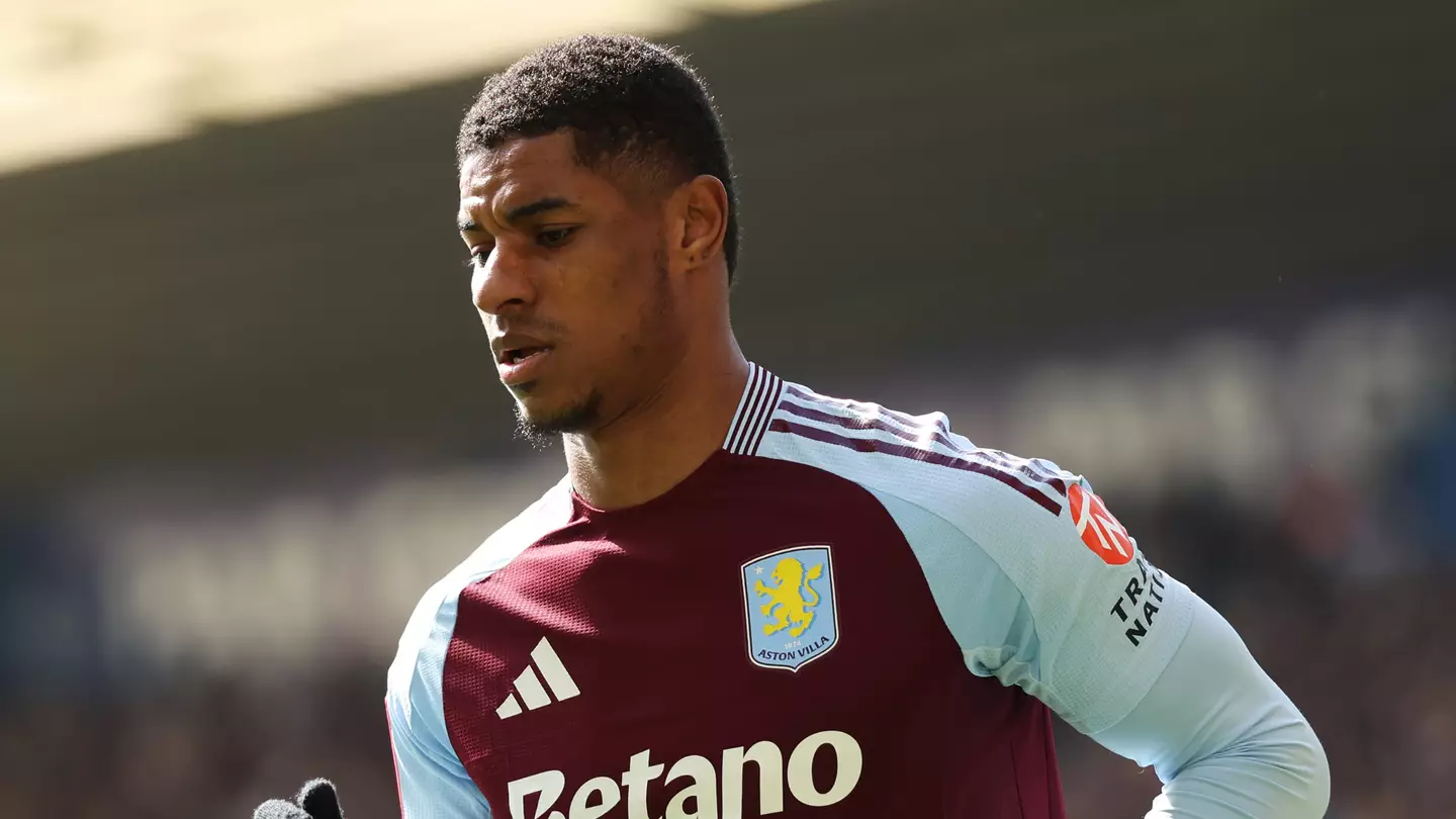 Fans think Marcus Rashford aimed dig at Ruben Amorim after scoring his first two goals for Aston Villa