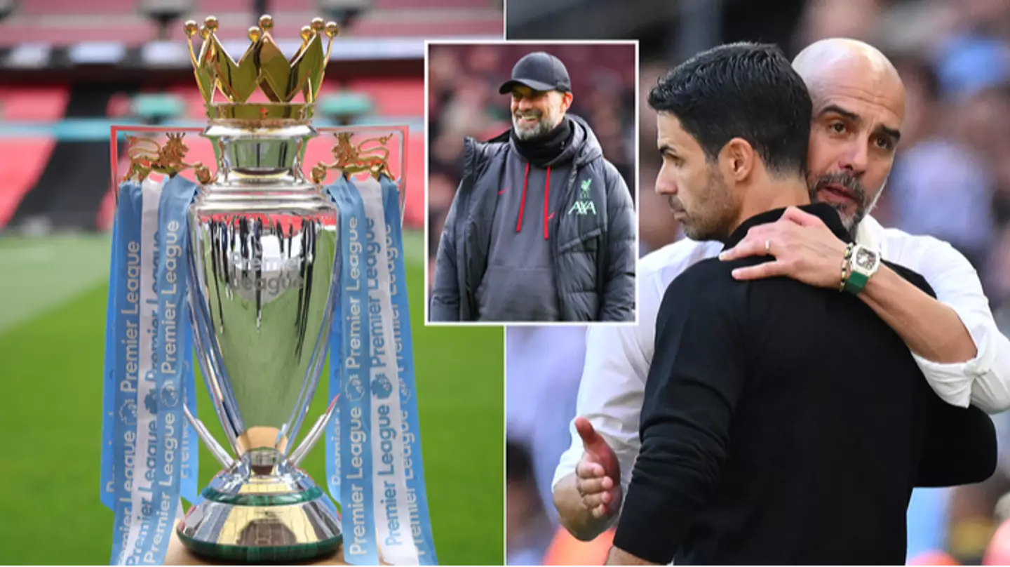 What will happen to the real Premier League trophy if Liverpool, Arsenal and Man City are