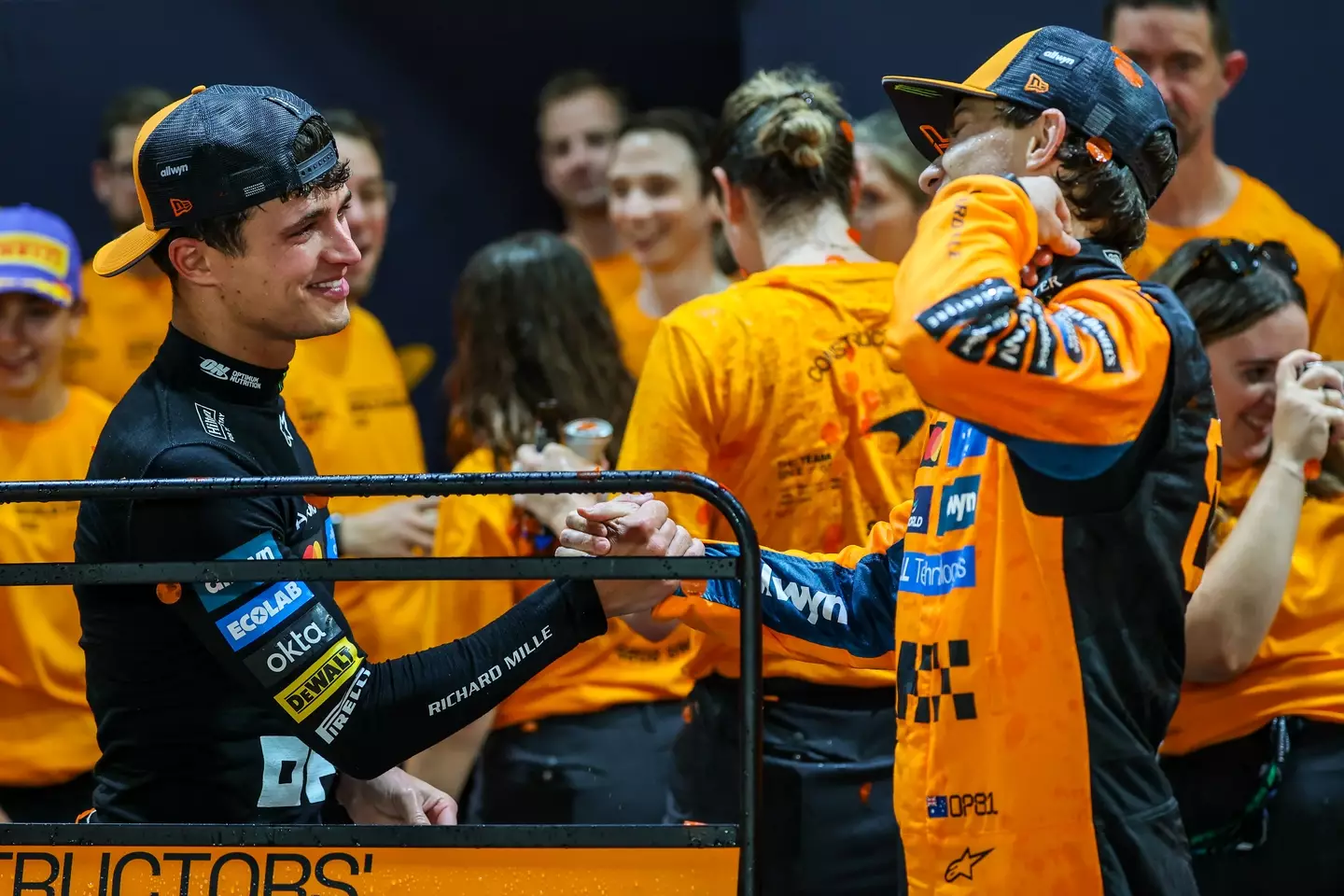 McLaren won the Constructors' championship. Image: Getty