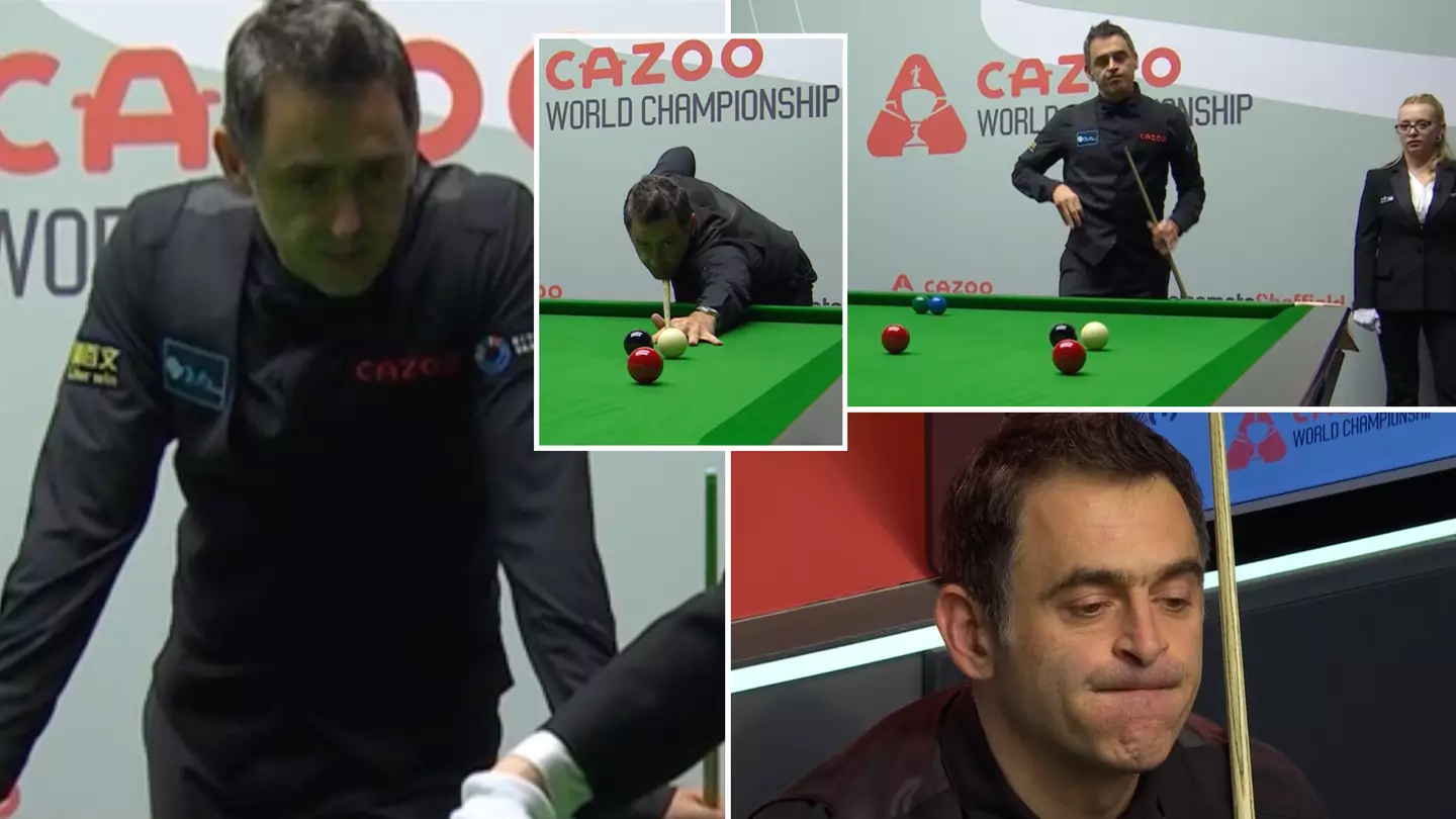Ronnie O'Sullivan praised for incredible act of sportsmanship after 'never-before-seen' incident
