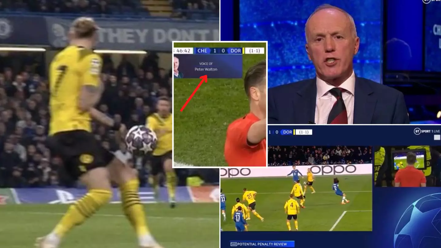 Ex-referee Peter Walton massively 'contradicts himself' over Chelsea penalty decision against Borussia Dortmund