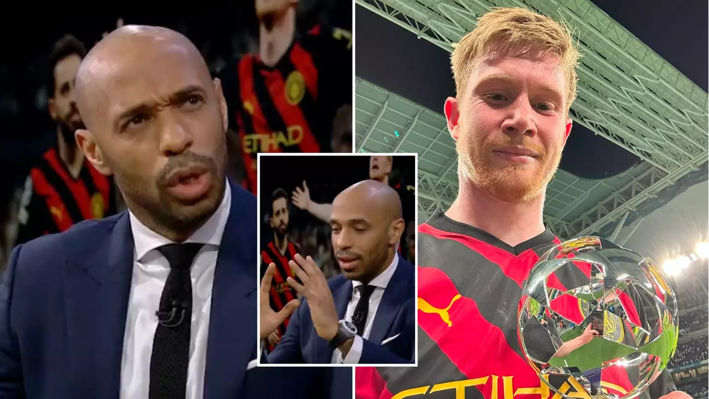 Thierry Henry names Kevin De Bruyne as the most intelligent footballer he has ever seen