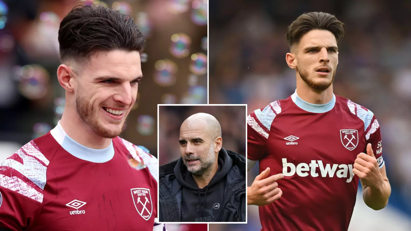 Odds slashed on Declan Rice joining Man City as Arsenal have bid 'rejected' for West Ham star