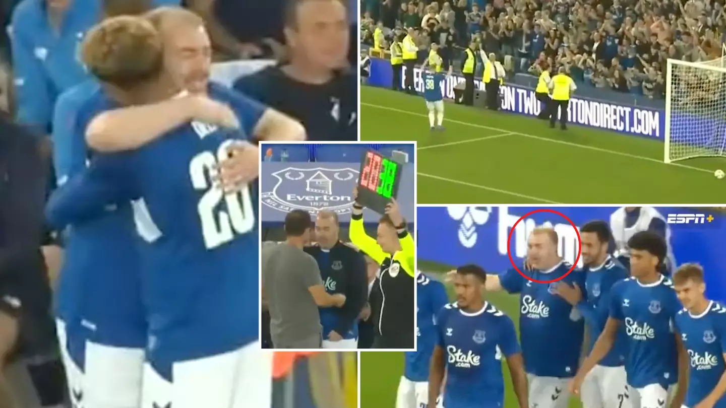 Everton Fan Who Helped Deliver Supplies To Ukrainian Refugees Subbed On To Score Penalty