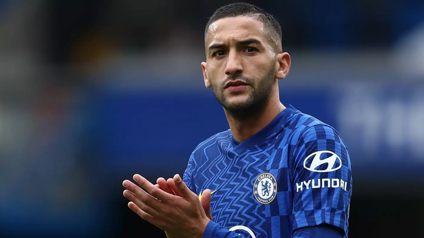 Hakim Ziyech in action for Chelsea. (Alamy)